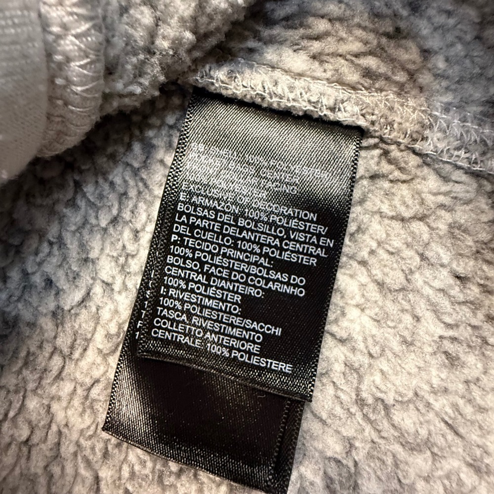 The North Face Women's Crescent Hooded Pullover Toggle Gray Size S Cozy Pockets - Picture 6 of 12